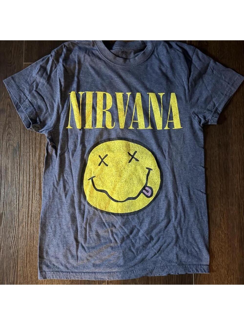 Nirvana Women's Grey Tshirt
